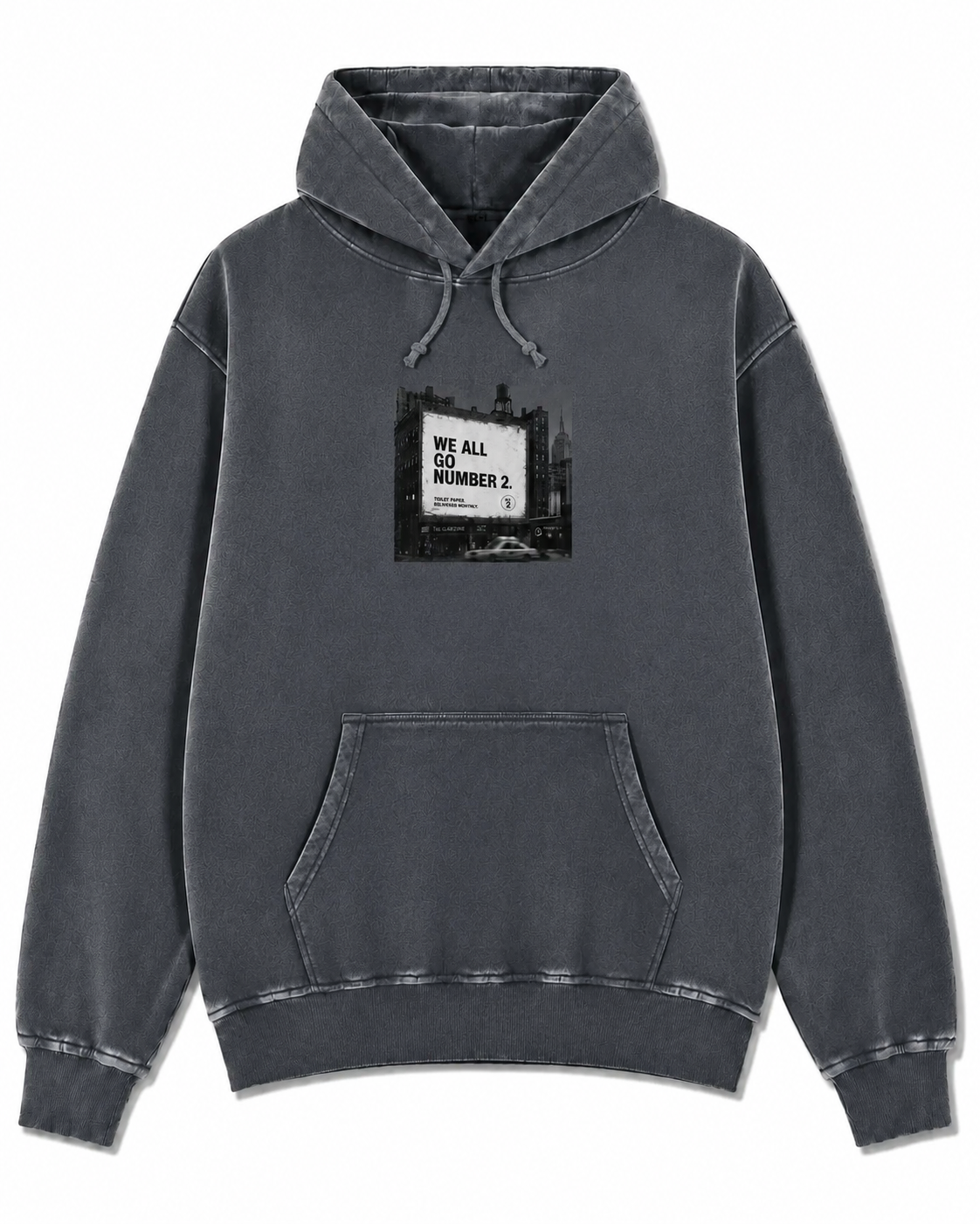 We All Go Number 2™ — Oversize Hoodie - Unisex