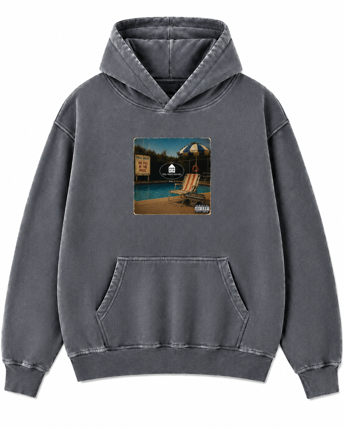 The Whit House album hoodie — Mens