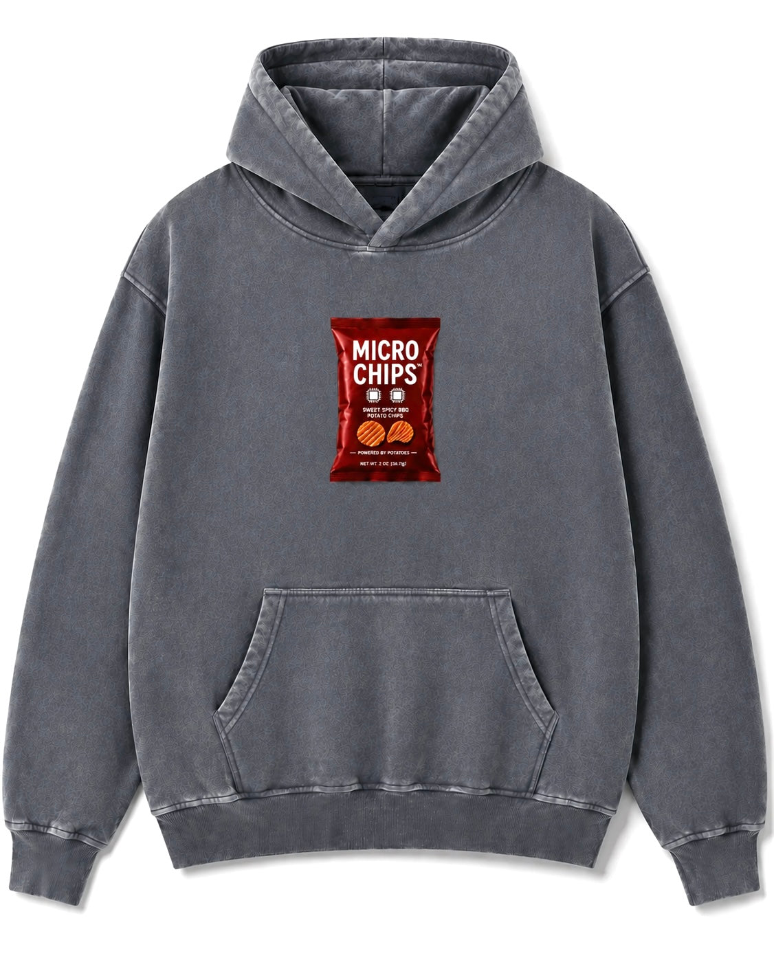 Micro Chips Oversize Hoodie (Unisex)